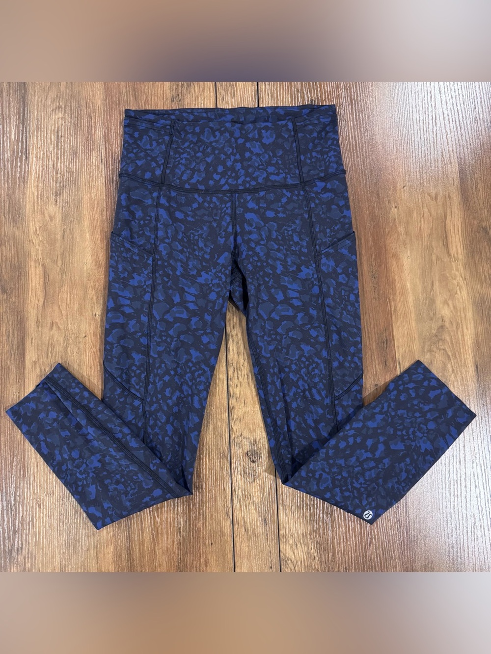 Lululemon Fast and Free High-Rise Crop II 23" *Reflective